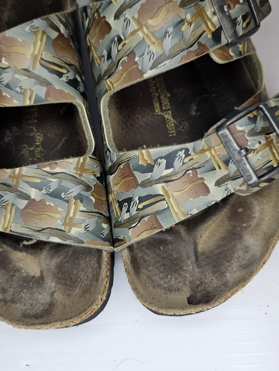Papillio Jerry Garcia limited edition sandals Size L 8 M 6 main image 2